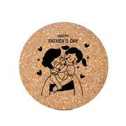 Father's Day Cork Trivet