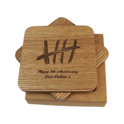 Personalised Wood Coaster