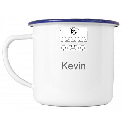 Personalised Enamel Mug