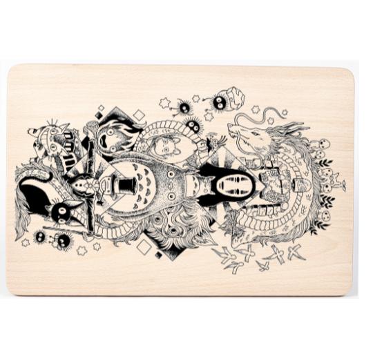 Studio Ghibli Chopping Board By Sabine