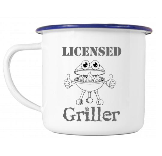 Personalised Enamel Mug