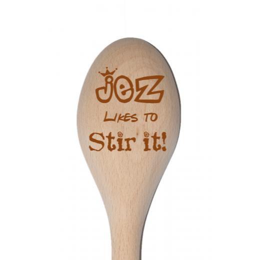 Personalised Wooden Spoon