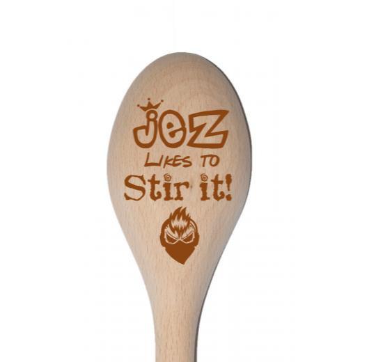 Personalised Wooden Spoon