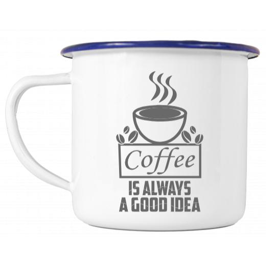 Personalised Enamel Mug