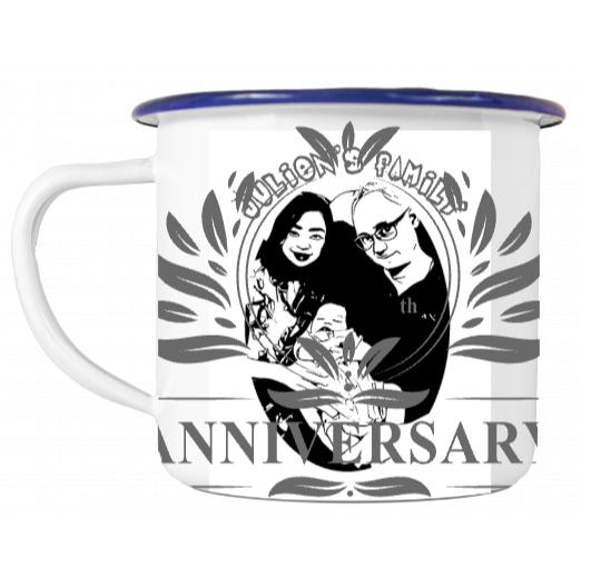Personalised Enamel Mug