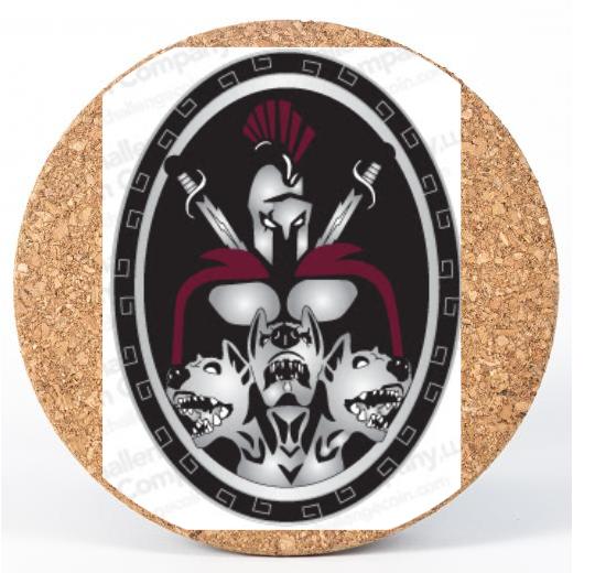 Personalised Cork Coaster Set