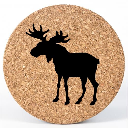Personalised Cork Coaster Set