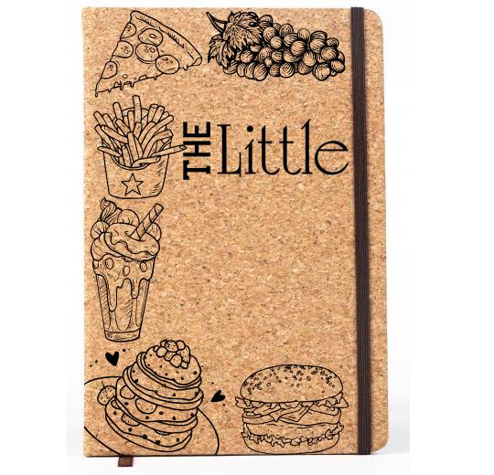 Personalised Lined Cork Notebook