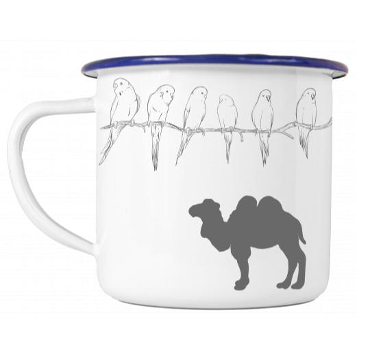Personalised Enamel Mug