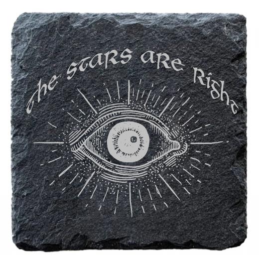 Personalised Slate Coaster Set