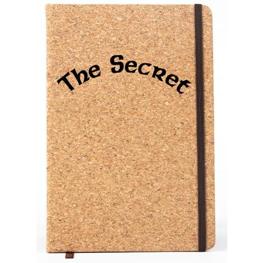 Personalised Lined Cork Notebook