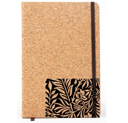 Personalised Lined Cork Notebook