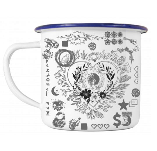 Personalised Enamel Mug