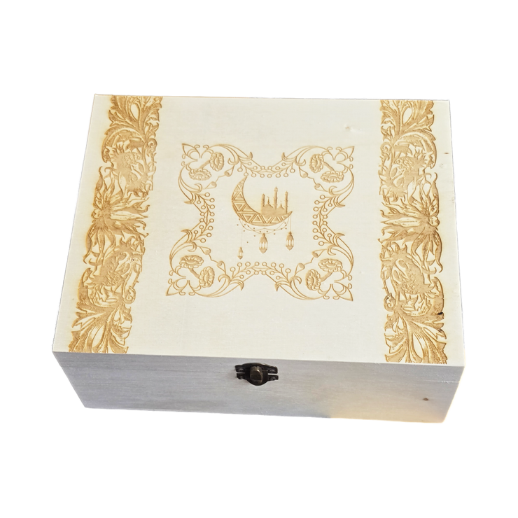 Elegantly Engraved Keepsake Box