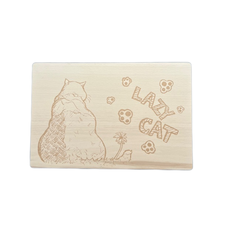 Lazy Cat Chopping Board