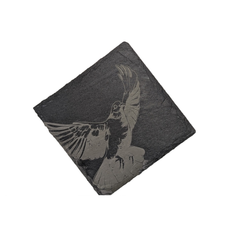 Flying Pigeon Coasters By Sally