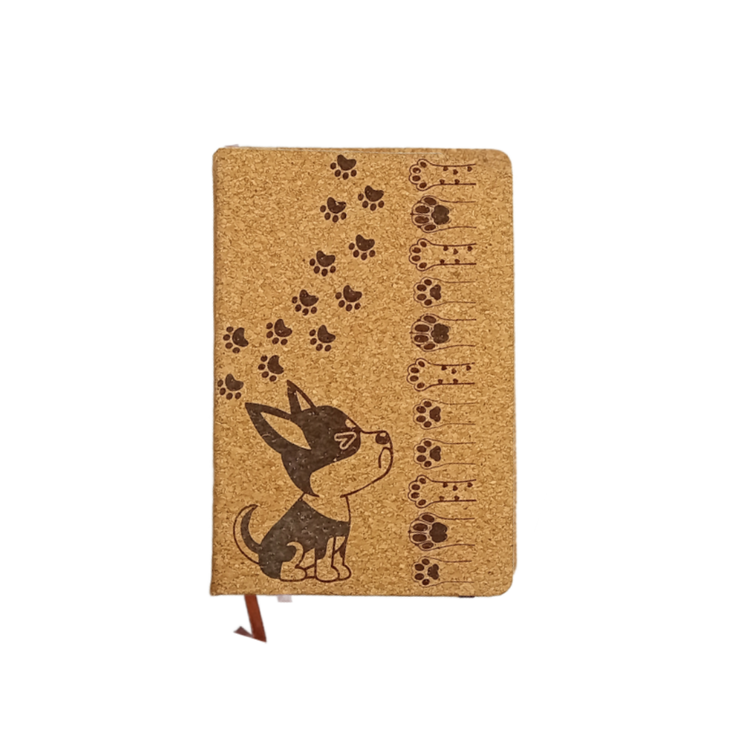 Chihuahua And Footprint Notebook