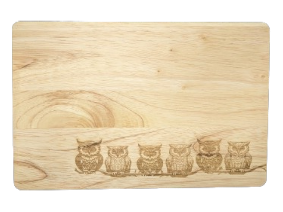 Owl Chopping Board by Grace