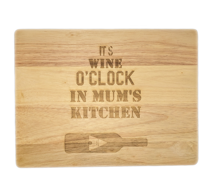 Wine O Clock Chopping Board