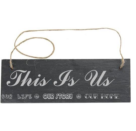 This Is Us, Our Story Slate Sign By Rafiat