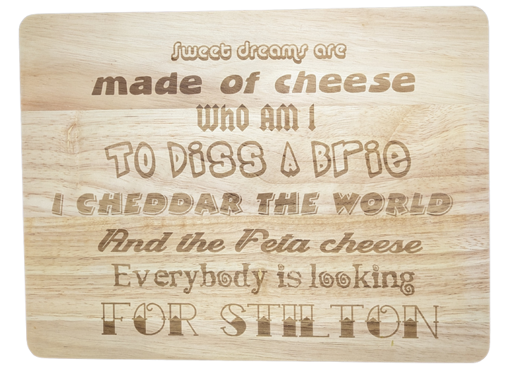 Sweet dreams are made of cheese - Cheese board by Annette