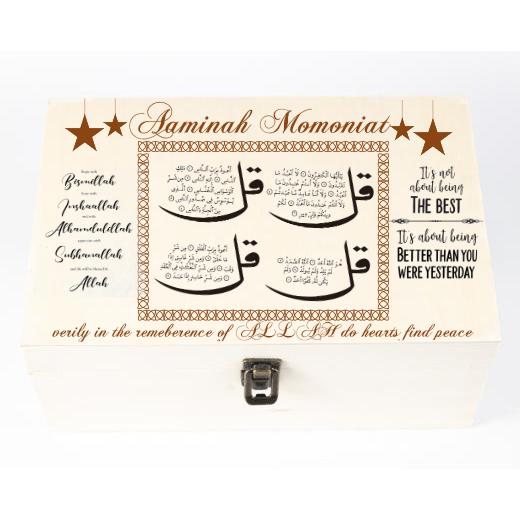 Personalised Wooden Storage Box