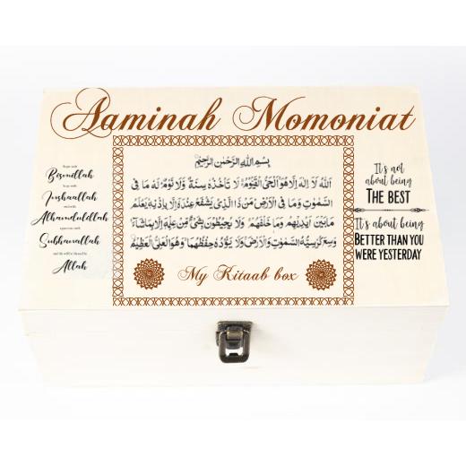 Personalised Wooden Storage Box