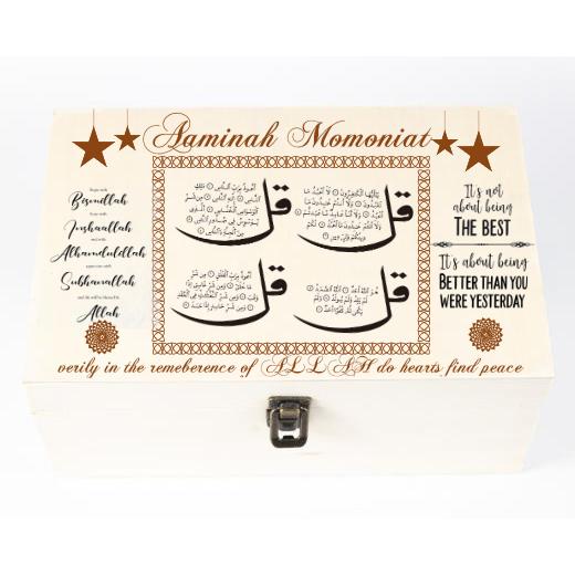 Personalised Wooden Storage Box