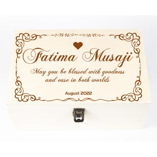 Personalised Wooden Storage Box