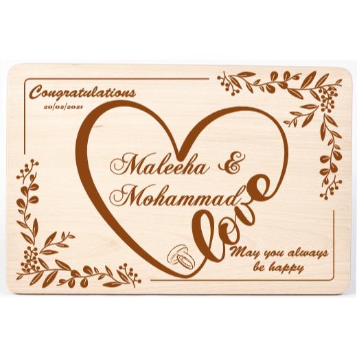 Personalised Chopping Board