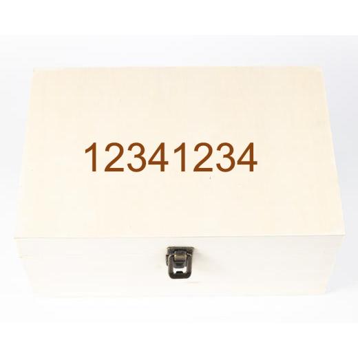 Personalised Wooden Storage Box