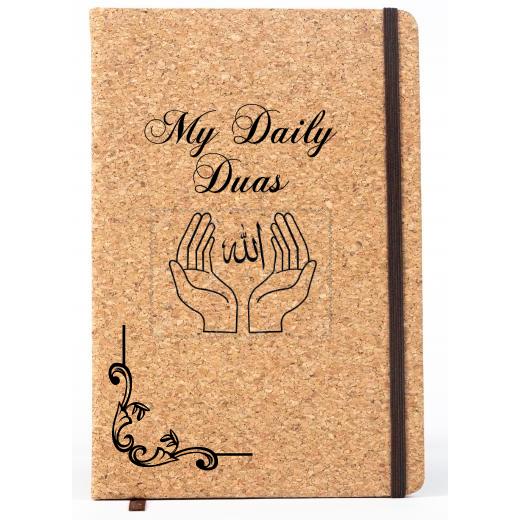 Personalised Lined Cork Notebook