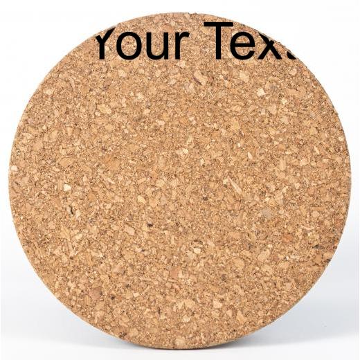 Personalised Cork Coaster Set