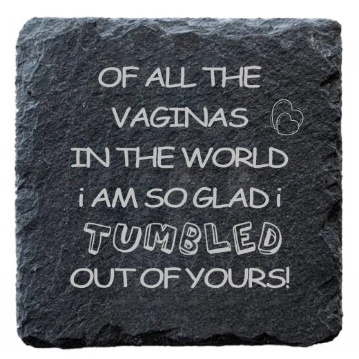 Personalised Slate Coaster Set