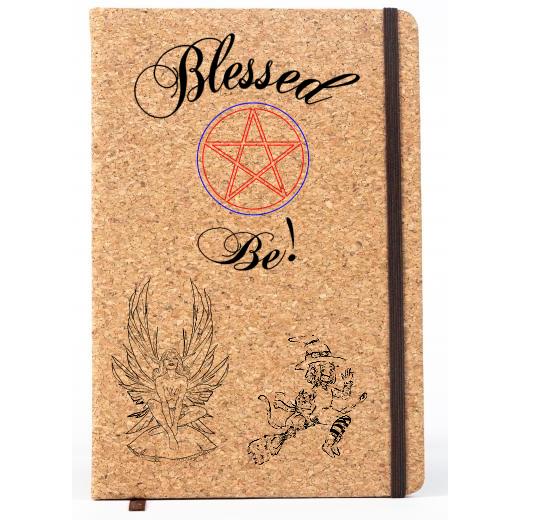 Personalised Lined Cork Notebook