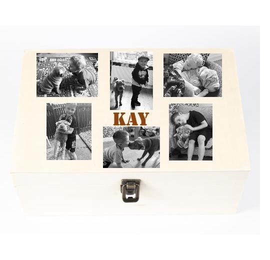 Personalised Wooden Storage Box