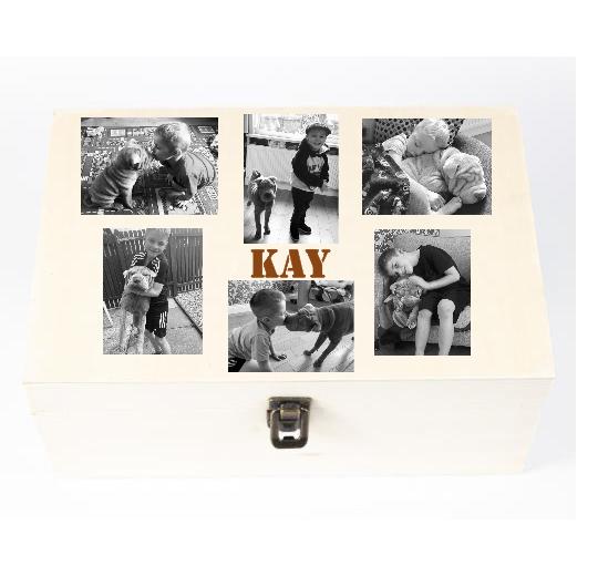 Personalised Wooden Storage Box