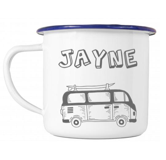 Personalised Enamel Mug