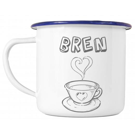 Personalised Enamel Mug