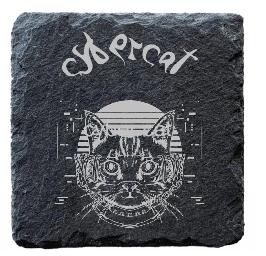 Personalised Slate Coaster Set