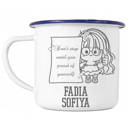 Personalised Enamel Mug
