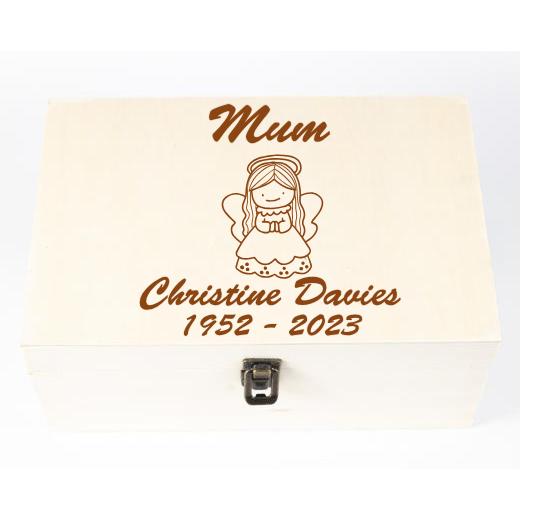 Personalised Wooden Storage Box