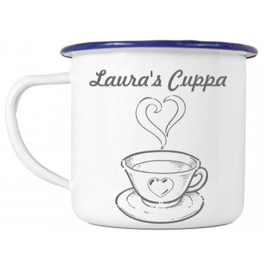 Personalised Enamel Mug