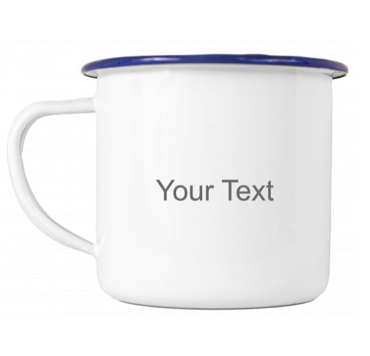 Personalised Enamel Mug