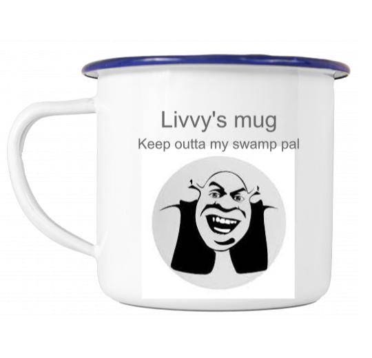 Personalised Enamel Mug
