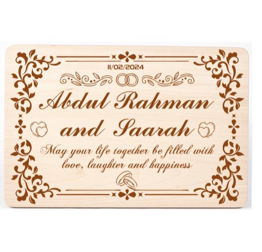 Personalised Chopping Board