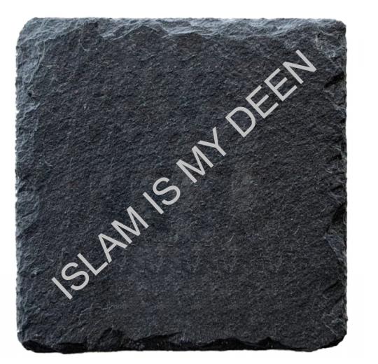 Personalised Slate Coaster Set