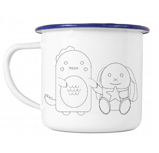 Personalised Enamel Mug
