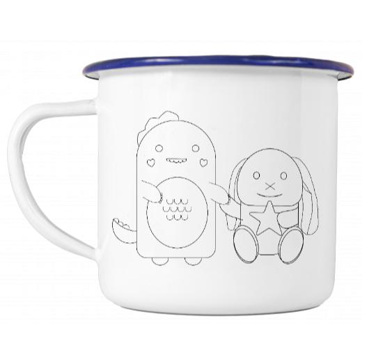 Personalised Enamel Mug