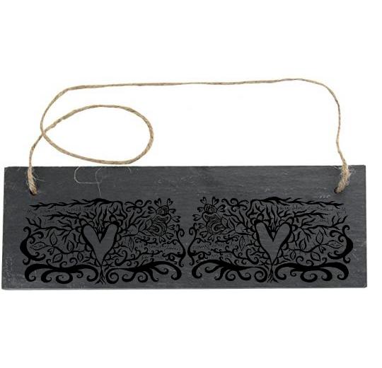 Personalised Slate Rectangle Sign